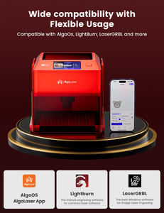 Algolaser Fabricant Routeurs CNC portables 10w 400*400mm Grande taille de sculpture <span class=keywords><strong>Kraft</strong></span> Bois Cuir Graveur découpé au laser - Product Image 6