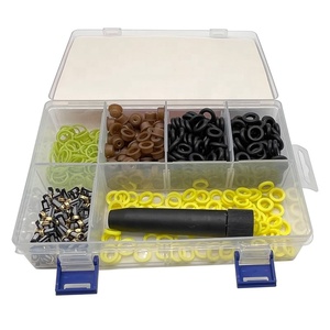 100 sets/box phổ nhiên liệu phun sửa chữa Kit Micro phun Bộ lọc FKM cao su <span class=keywords><strong>O</strong></span> <span class=keywords><strong>Ring</strong></span> pintle cap Spacer BIK-001B1 - Product Image 1