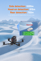 Système de suivi IA pour drone professionnel, module de vision à double caméra, reconnaissance humaine et de véhicules, caméra de suivi multi-cibles
