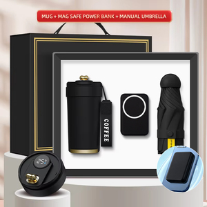 Sets de Regalo Ejecutivos Económicos: Taza, Batería Externa, Paraguas Manual, Caja de Regalo, Logotipo Corporativo, Beneficios para Empleados, Obsequios VIP - Product Image 1