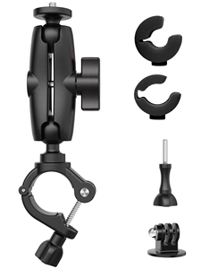 Adaptateur de bras magique Insta360 Go 3 X3 X2 avec pince de guidon de vélo à double rotule pour 12 11 10 9 8 7 6 <span class=keywords><strong>5</strong></span> 4 caméras Hero - Product Image 3