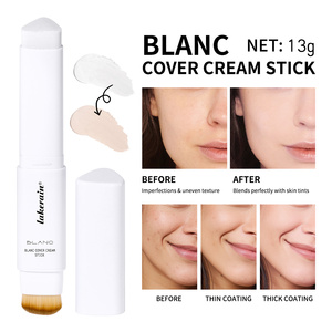 Base de Maquillaje en Barra con Brocha Desmontable que Cambia de <span class=keywords><strong>Color</strong></span>, Base en Barra de Alta Cobertura - Product Image 6