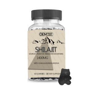 OEM/ODM Pure Himalayan Shilajit Gummies vitamine per adulti aiuta con la salute traccia minerali migliore resistenza migliore concentrazione - Product Image 1
