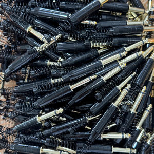 6.35mm <b>Audio</b> Plug Adapter 3.5mm Headphone Mic Connector Metal Plug For Guitar <b>Speaker</b> Stereo Use - Product Image 3