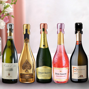 Metal Wine Stoppers Copper Gold Silver Sealing Bottle Stopper For Champagne Sparkling Red Wine Portable Design - Product Image 1