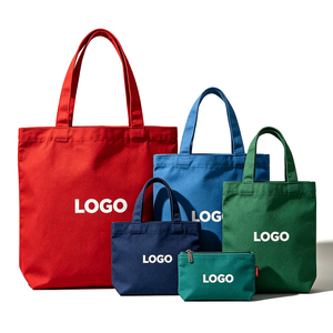 Sac de shopping personnalisé avec logo Ujoy, très vendu, écologique, <span class=keywords><strong>l</strong></span>éger, simple, décontracté, en toile de coton de <span class=keywords><strong>couleur</strong></span> unie - Product Image 1