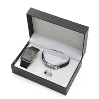 Мужские модные повседневные водонепроницаемые часы браслет кольцо бойфренд подарок на день рождения Рождество Сувенир корпоративный подарок
