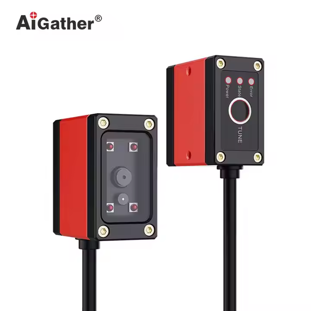 AiGather A-G6 High-end Industrial Fixed Mounted Reader 2D Wired USB Static Barcode Scanner for Production Line Conveyor Belt