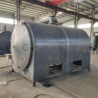 Horno de Carbonización de Aserrín/Línea de Producción de Carbón Vegetal de Cáscara de Coco Industrial, Estufa de Carbonización