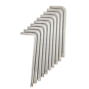 Vente en gros de clé Torx à bras court en forme de L, clé Allen Star Torx L, T4 T5 T6 T7 T8 T10 T15 T20 T25 T30 T45 T50 - Product Image 5