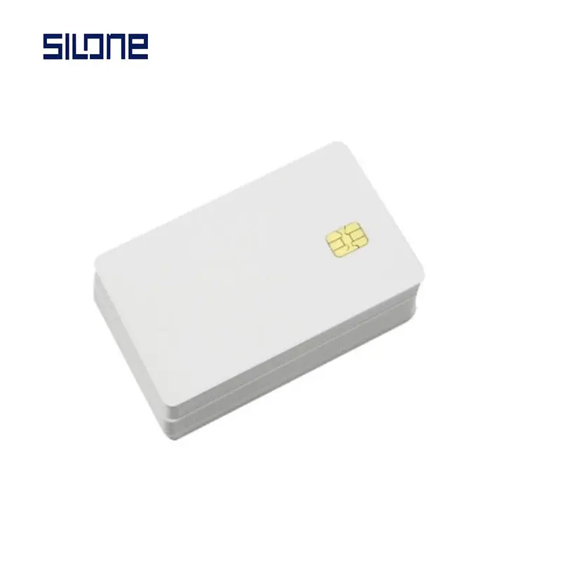 bedruckbare weiße PVC-Kunststoffkarten mit FM4428-Smart-Chip für UV-Drucker