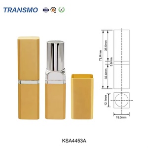 Lipstick <b>Containers</b> Taiwan <b>Water</b> Bottle Lipstick Holder Refillable Lip Balm Tube Lipstick logo Stickers - Product Image 2