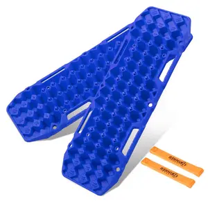 BUNKER INDUST Blue PP 10T 4x4 Off Road Car Sand Traction Board Recovery Tracks