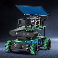 ROSMASTER X3, Robot con Ruedas Mecanum, ROS2, Cámara LiDAR de Profundidad, Navegación SLAM, Educación en Robótica, Compatible con Raspberry Pi y Jetson