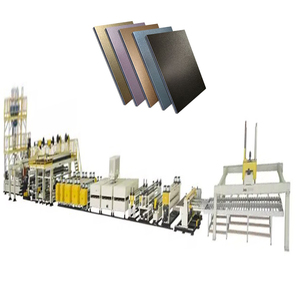 Nhựa đùn máy móc jwell tốc độ cao nhôm nhựa composite Panel <span class=keywords><strong>ACP</strong></span> đùn dòng máy sản xuất - Product Image 1