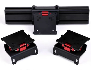 Soporte de Piso para Simulador de Carreras 6063 Personalizado, Soporte VESA para TV de Pantalla Única o Triple, Soporte para Monitor - Product Image 4