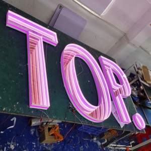 Stellar Optics ngoài trời INFINITY chữ cửa hàng 3D Acrylic quảng cáo điện tử LED chiếu sáng cửa hàng signage thư ký - Product Image 2