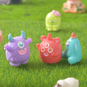 Figurine Cyberpunk <span class=keywords><strong>Mutante</strong></span> Fantaisiste, Miniature en Résine Néon Pastel, Mini Monstre Gommeux pour Bureau, Cadeau Créatif d'Halloween B2B - Product Image 4