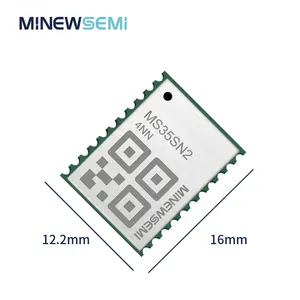 MS35SN2 Winzige drahtlose GPS-MTK-Plattform UART Multi Const ellation LCC Multiband-GNSS-Modul