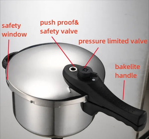 <span class=keywords><strong>Olla</strong></span> a presión Hawkins al <span class=keywords><strong>mejor</strong></span> precio, <span class=keywords><strong>olla</strong></span> de cocina a presión a prueba de explosiones de acero inoxidable con fondo de inducción triple 4l 5l 6l 7l 8l - Product Image 4