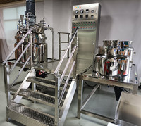 Homogénéisateur-mélangeur sous vide de haute qualité pour la production de lotions cosmétiques avec fonctionnement automatique