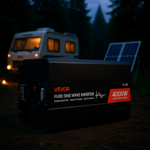 Convertisseur de puissance à onde sinusoïdale pure 4000W pour voiture solaire, camping-car, camion - Product Image 2