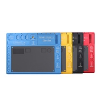 Base de microscope en alliage d'aluminium pour réparation de téléphones portables, plateforme d'entretien électronique, tapis de soudure antistatique, bras articulé, garantie 1 an