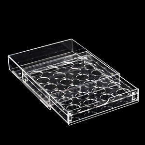 <span class=keywords><strong>Tiroir</strong></span> de rangement pour <span class=keywords><strong>capsules</strong></span> <span class=keywords><strong>Dolce</strong></span> <span class=keywords><strong>Gusto</strong></span> en acrylique transparent, support pour <span class=keywords><strong>capsules</strong></span> de café 24 pods, organisateur de cuisine - Product Image 3