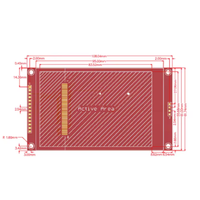 Modul Layar Sentuh LCD Port Serial SPI 4.0-inci Baru 480 * 320 Modul Layar TFT ST7796S