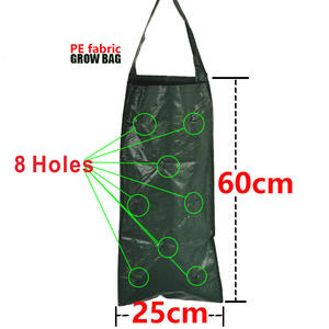 Sacs de culture suspendus pour plantes à 8 trous, sacs de culture suspendus, sacs de plantation de fleurs, poignée, <span class=keywords><strong>sac</strong></span> de culture, jardinière pour l'extérieur - Product Image 2