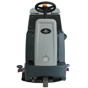 Nhỏ gọn điện mini công nghiệp đi xe tầng scraper cầm tay đi bộ-làm sạch chân không bàn chải quét sàn - Product Image 2