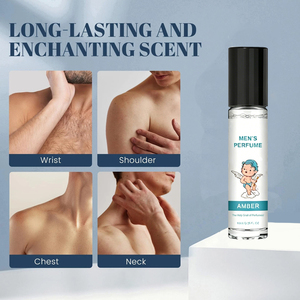 Perfume en Roll-on de 10 ml para <span class=keywords><strong>Hombre</strong></span>, Aroma Fresco y Amaderado, Sofisticado y de Lujo, para Uso Diario y Regalo, Aroma a <span class=keywords><strong>Colonia</strong></span> Ámbar - Product Image 5