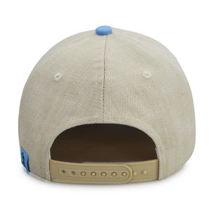 Gorras de Béisbol de 5 Paneles, Estructuradas, de Sarga, Bicolor, con Letra Bordada en 3D, Etiqueta Tejida Personalizada, Unisex, para Uso Diario al Aire Libre - Product Image 6