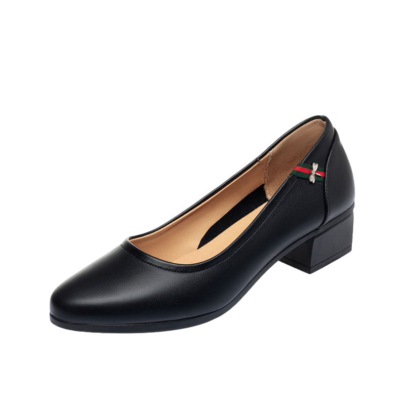 Office Black Shoes Ladies with Price High Quality