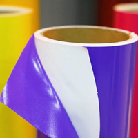 Vinilo Adhesivo Brillante y Mate de 120gsm y 140gsm en Varios Colores para Plotter de Corte