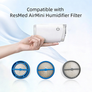Cartouche filtrante pour humidificateur sans eau <span class=keywords><strong>ResMed</strong></span> Airmini HumidX/Plus PVC écologique durable bleu - Product Image 5