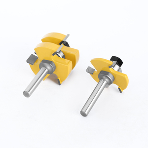 LAVIE Fresa per Giunzioni a Linguetta e Scanalatura con Gambo da 8mm, Set da 2 Pezzi, Utensile per Fresatura e Assemblaggio di Scanalature a T -C MC02054 Servizio OEM - Product Image 4