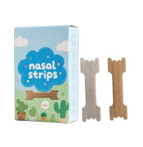 बेहतर सांस लेने वाली पारदर्शी नाक पट्टी के लिए निजी लेबल नाक स्ट्रिप्स को अतिरिक्त ताकत बड़ी आकार की नाक स्ट्रिप्स - Product Image 1