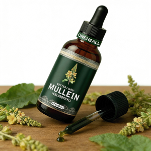 Extracto Líquido Orgánico de Hoja de Gordolobo, Limpieza Pulmonar y Bronquial, Suplemento para el Apoyo de la Salud, Gotas de Extracto de Gordolobo - Product Image 5