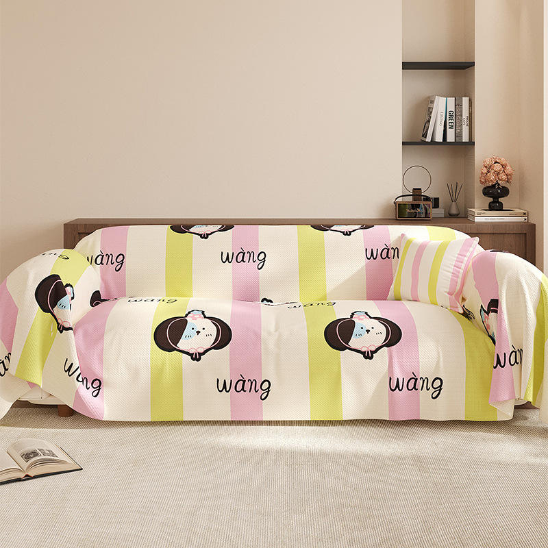 Happy Little Puppy Pink Green