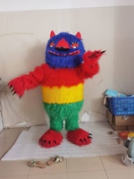 Costumes de mascotte en peluche personnalisés Blue Sky Brilliant 2023, costumes de monstres en fourrure pour les grands événements scolaires, Mardi Gras/Carnaval, adultes unisexes