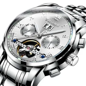 Relojes de Pulsera TEVISES 9005 con Manecillas Luminosas, Resistentes al Agua, para Negocios, con Gran Tourbillon, Automáticos y Mecánicos para Hombre - Product Image 4