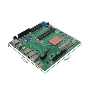 Placa base para juegos Topton de 11 bahías NAS, AMD Ryzen 9 <span class=keywords><strong>5900H</strong></span> HX 7 5825U 5600U, 3xM.2 NVMe, 8*SATA 2.5G, i226-V LAN, DDR4, Firewall, Mini ITX - Product Image 5