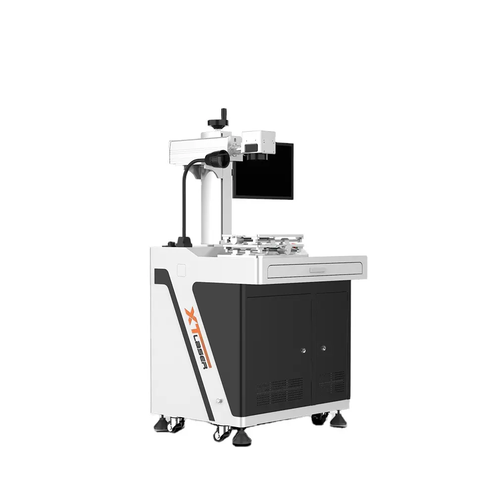 Cnc Lasersnijmachine Markeermachine Fiber Markering Lasermachine