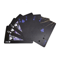 Cartes à jouer en PVC personnalisées en gros, impression sur papier imperméable, échantillon gratuit, usage familial