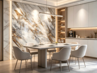 Panel Dinding WPC Modern Berkualitas Tinggi-Tahan Air Tahan Api Ramah Lingkungan Panel 3D Kedap Suara Kustom Hotel Rumah Sakit