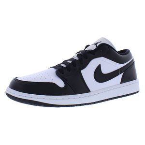 Nike Air Jordan รองเท้าบาสเก็ตบอลสำหรับผู้หญิง1ข้อที่เพิ่มความสูงบนผ้าใบสีขาว/ดำ/ขาว-100% ของแท้ - Product Image 3