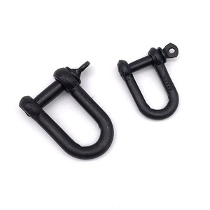 Grilletes Tipo D de Acero al Carbono de 16 mm Métricos con Pasador de Rosca y Collarín, Capacidad de 500 kN para Uso Marino - Product Image 1