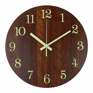 Orologio da Parete Nordico in Legno da 12 Pollici con Formule Scientifiche e Matematiche, Orologi Creativi Personalizzabili con Numeri Luminosi - Product Image 6