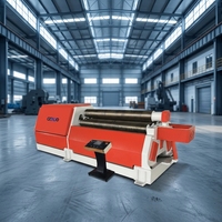 Grande machine à cintrer les tôles CNC à 4 rouleaux, équipement de cintrage de tôles lourdes pour la construction navale et la fabrication de chaudières